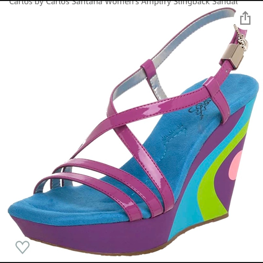 NWT Carlos Santana Women Amplify Slingback Sandal